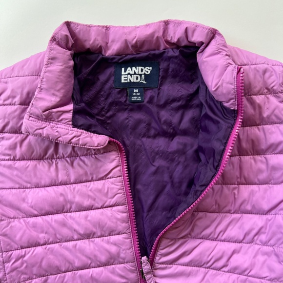 Lands' End Primaloft Puffer Jacket for Kids - Size M 10/12 - Picture 3 of 15